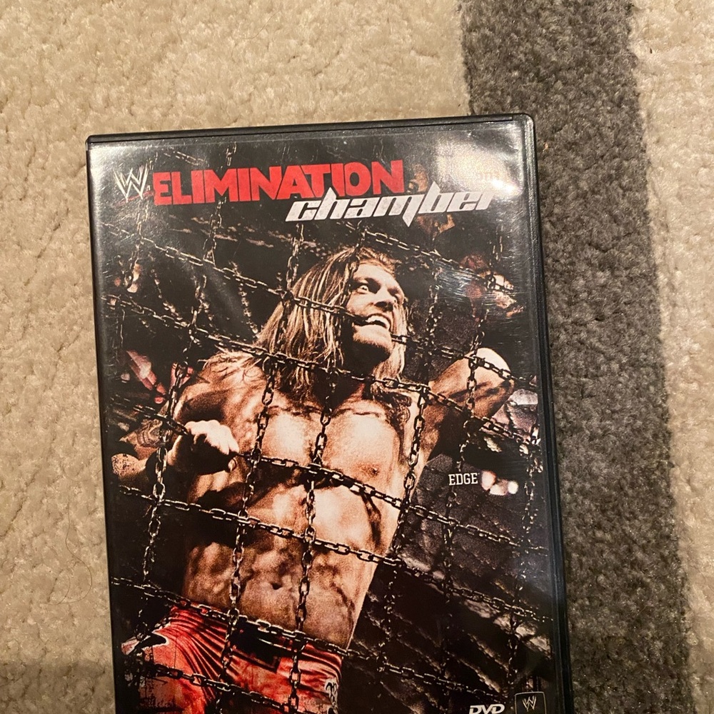 WWE Elimination Chamber DVD - Black and Red